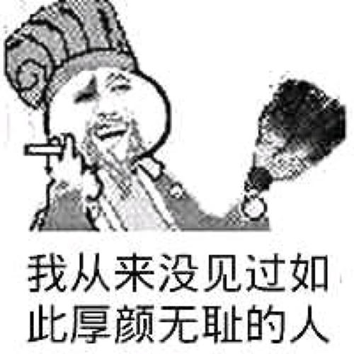 “我从未见过如此厚颜无耻之人”是什么梗？