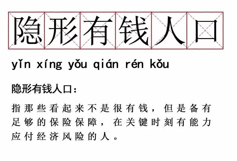 “隐形有钱人口”是什么意思？