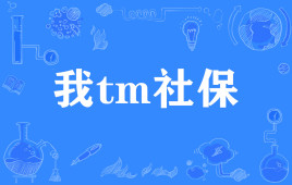 【网络用语】“我tm社保”是什么意思？(图1)