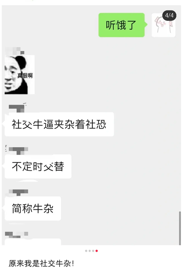 【网络热词】"社交牛杂症"是什么梗？