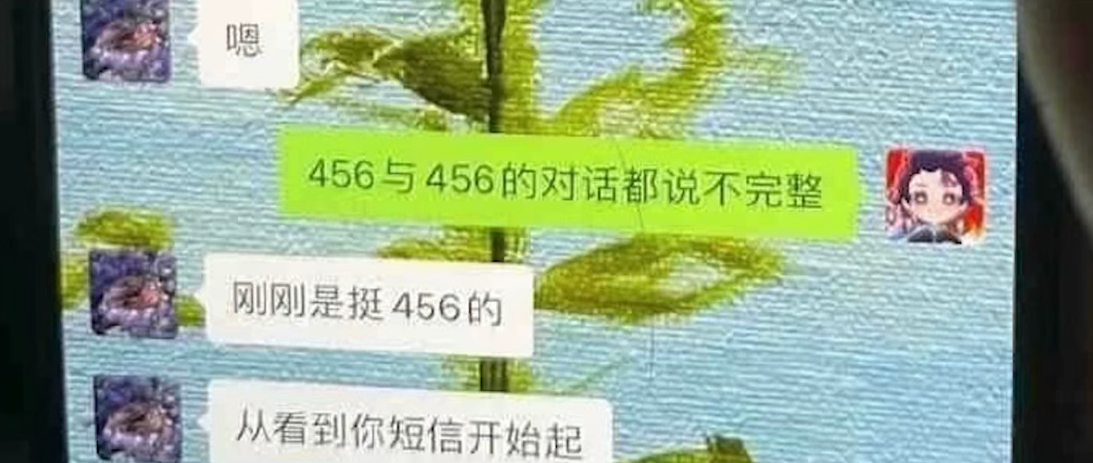 “456”是什么梗？“456”是什么意思？