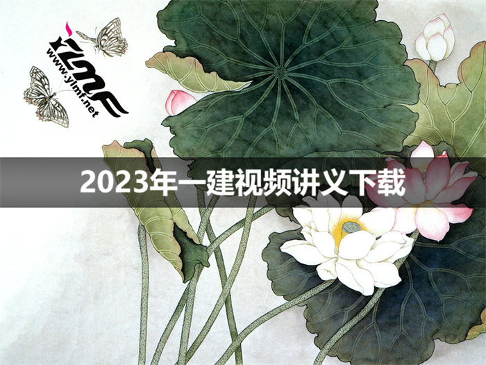 闫娜2023年一建机电视频课程下载【B轮直播班-新教材】